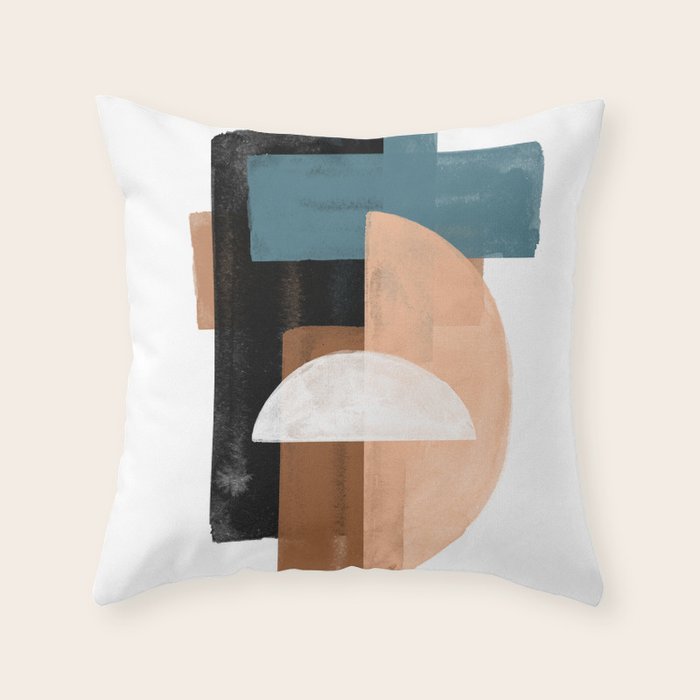 Geometric Composition Throw Pillow Gallery Image 6