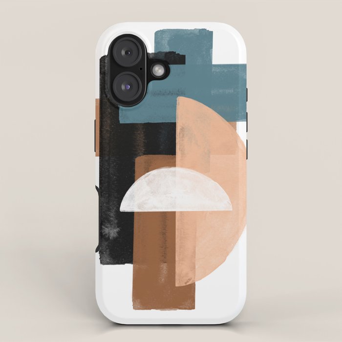 Geometric Composition iPhone Case Gallery Image 1