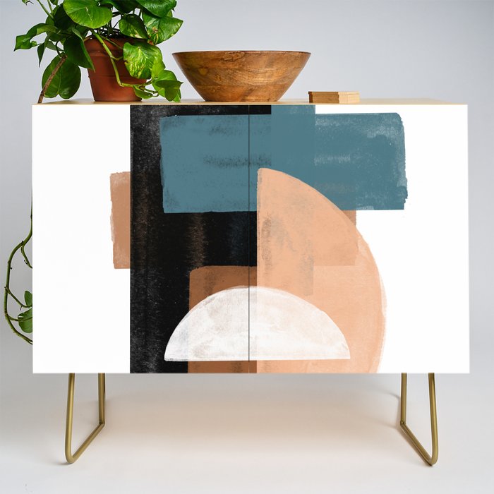 Geometric Composition Credenza Gallery Image 1