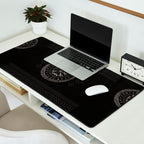 Vegvisir with Ouroboros and runes Desk Mat Gallery Image 2