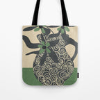 Modern Bloom 4 Tote Bag Gallery Image 1