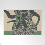 Modern Bloom 4 Welcome Mat Gallery Image 1