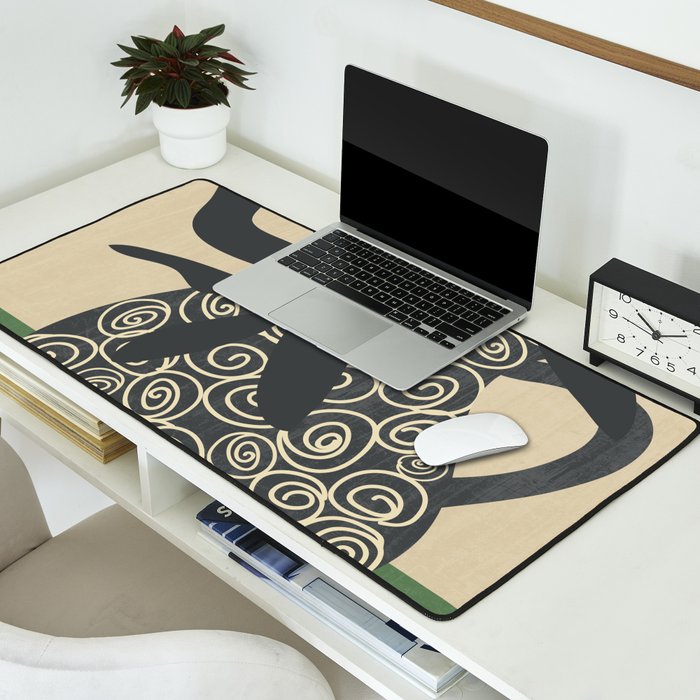 Modern Bloom 4 Desk Mat Gallery Image 2