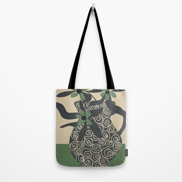 Modern Bloom 4 Tote Bag Gallery Image 2