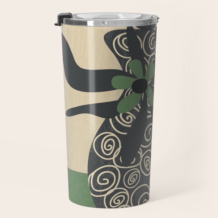 Modern Bloom 4 Travel Mug Gallery Image 3