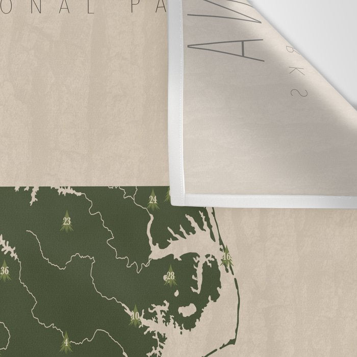 North Carolina Parks Wall Tapestry Gallery Image 3