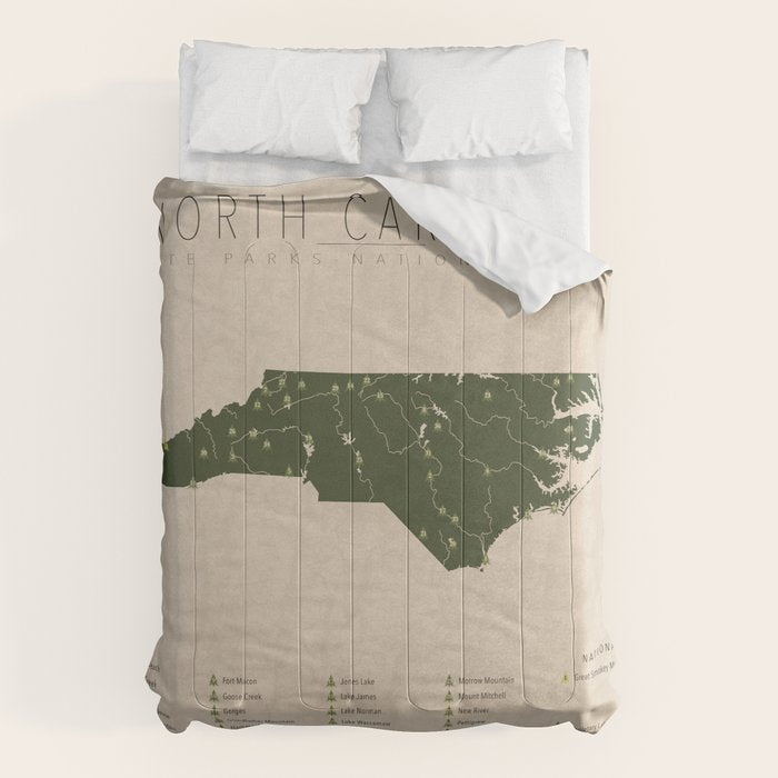 North Carolina Parks Comforter Gallery Image 6