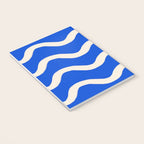 Sapphire Blue Ocean Waves Notebook Gallery Image 3