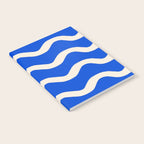 Sapphire Blue Ocean Waves Notebook Gallery Image 2