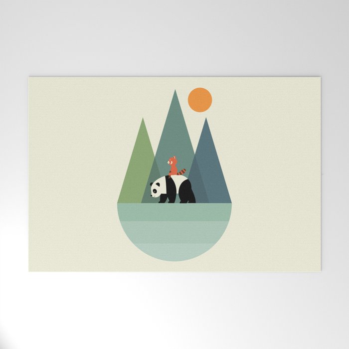 Panda Journey Welcome Mat Gallery Image 1