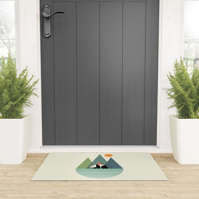 Panda Journey Welcome Mat Gallery Image 3