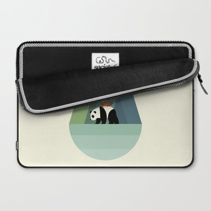 Panda Journey Laptop Sleeve Gallery Image 2