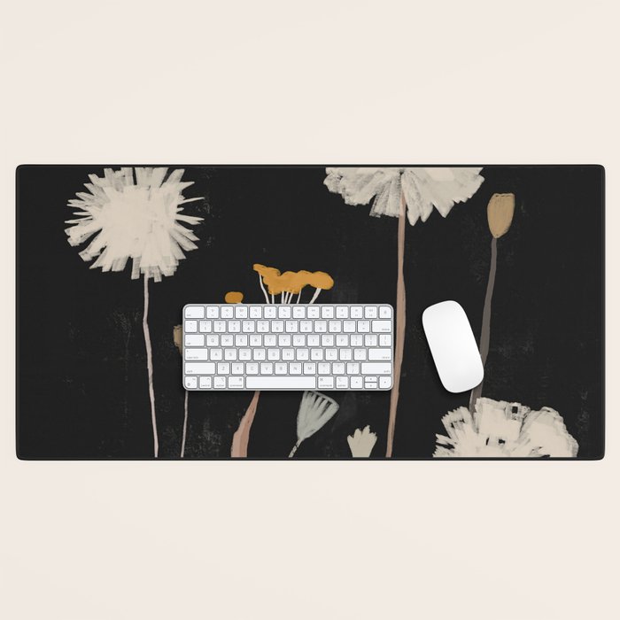 Wildflowers and Dandelions Desk Mat Gallery Image 1