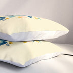 Magical Woodland Floral With Mushrooms Pillow Sham Gallery Image 3