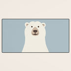 Whimsy Polar Bear Desk Mat Gallery Image 3