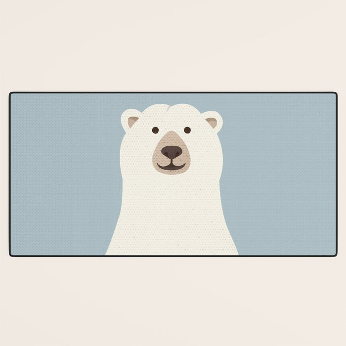 Whimsy Polar Bear Desk Mat Gallery Image 3