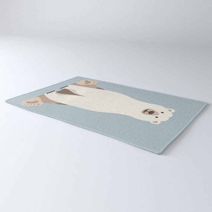 Whimsy Polar Bear Rug Gallery Image 3