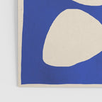 Abstract Minimal -Plant 3-2  Cobalt Blue Poster Gallery Image 3