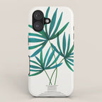 Fan Palm Bouquet Still Life iPhone Case Gallery Image 1