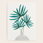 Fan Palm Bouquet Still Life Poster Gallery Image 4