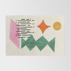 Midcentury Float Rug Gallery Image 2