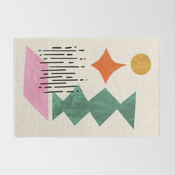 Midcentury Float Rug Gallery Image 2