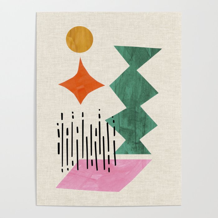 Midcentury Float Poster Gallery Image 1