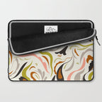 abstract decorative floral bright pattern Laptop Sleeve Gallery Image 2