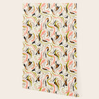 abstract decorative floral bright pattern Wallpaper Gallery Image 2