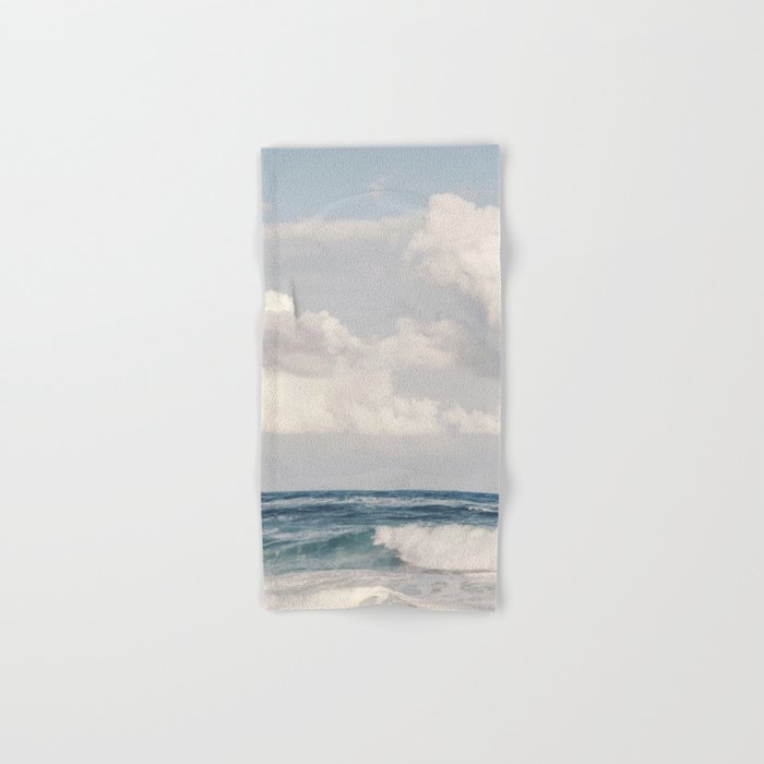 Ocean Clouds - Nature, Landscape Photography Bath Towel Gallery Image 1