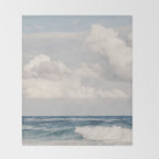 Ocean Clouds - Nature, Landscape Photography Throw Blanket Gallery Image 2