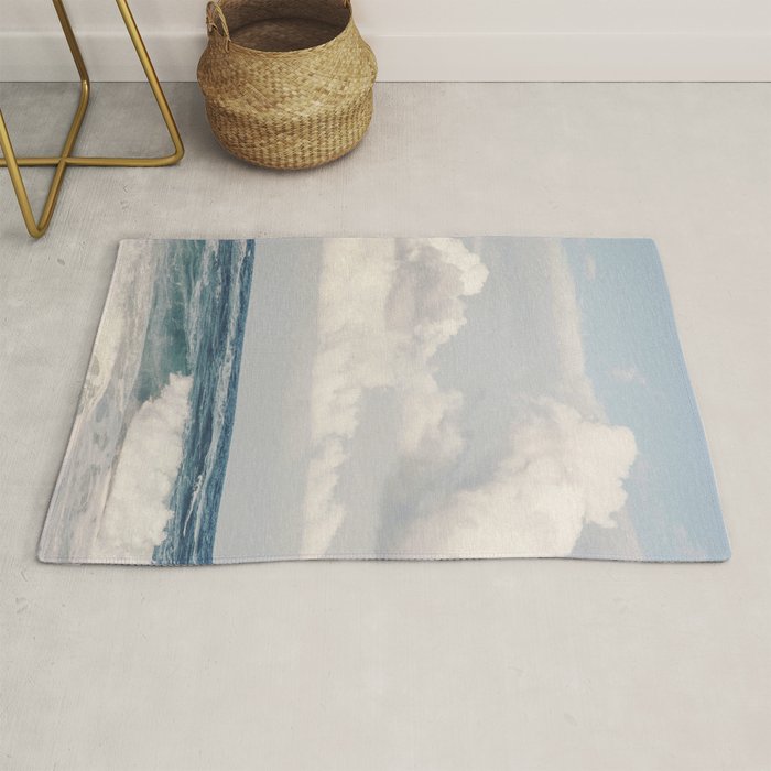 Ocean Clouds - Nature, Landscape Photography Rug Gallery Image 1