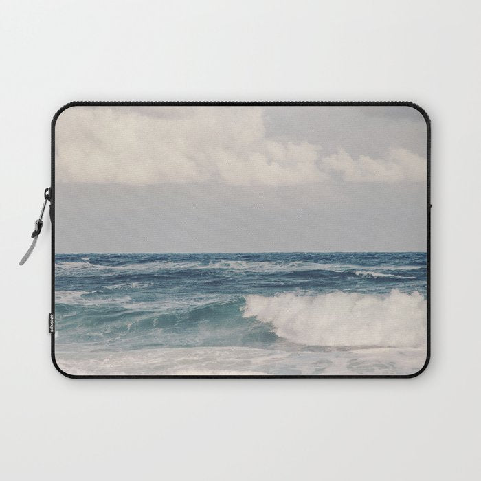 Ocean Clouds - Nature, Landscape Photography Laptop Sleeve Gallery Image 1