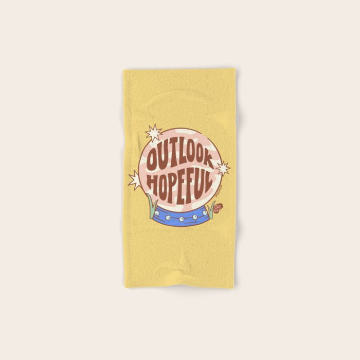 OUTLOOK HOPEFUL Bath Towel Gallery Image 1