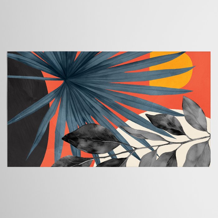 Abstract Tropical Art 22 Tablecloth Gallery Image 2