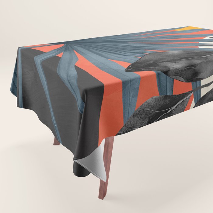 Abstract Tropical Art 22 Tablecloth Gallery Image 1