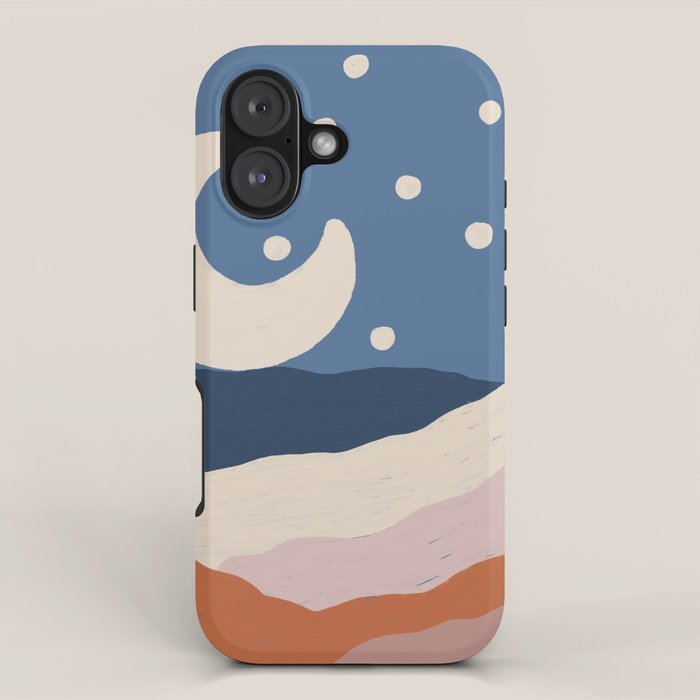 Acrylic Landscape #4 iPhone Case Gallery Image 1