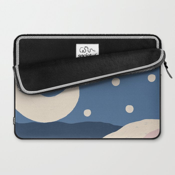 Acrylic Landscape #4 Laptop Sleeve Gallery Image 2