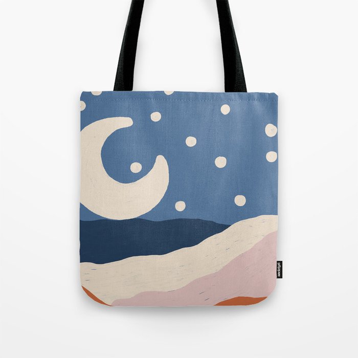 Acrylic Landscape #4 Tote Bag Gallery Image 1