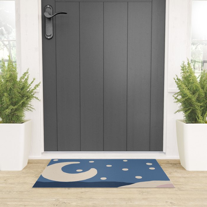 Acrylic Landscape #4 Welcome Mat Gallery Image 3