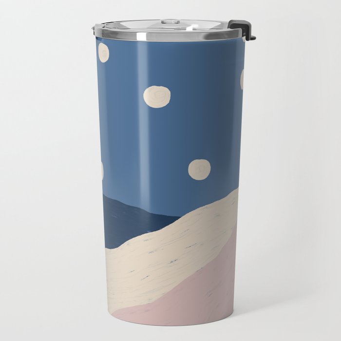 Acrylic Landscape #4 Travel Mug Gallery Image 2