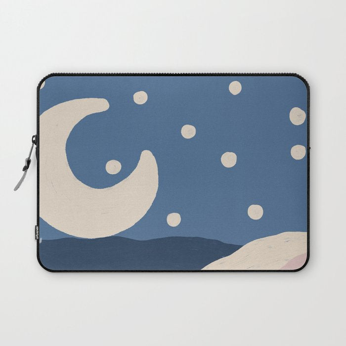 Acrylic Landscape #4 Laptop Sleeve Gallery Image 1