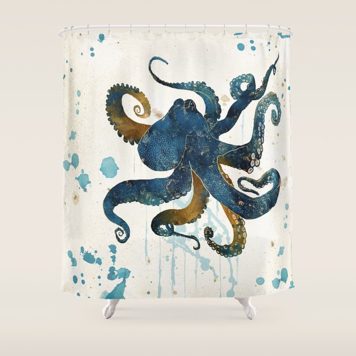 Underwater Dream III Shower Curtain Gallery Image 1