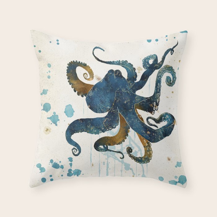 Underwater Dream III Throw Pillow Gallery Image 6