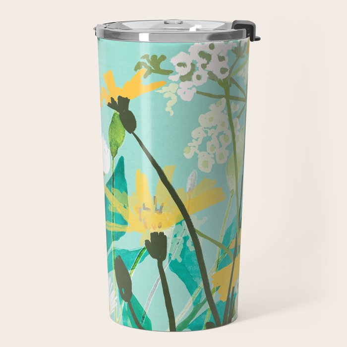 Spring Flowers Travel Mug Gallery Image 2