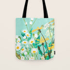 Spring Flowers Tote Bag Gallery Image 1