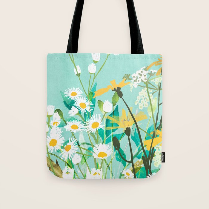Spring Flowers Tote Bag Gallery Image 1