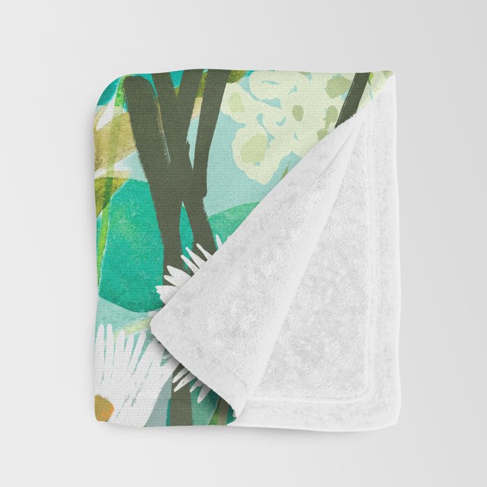 Spring Flowers Throw Blanket Gallery Image 3