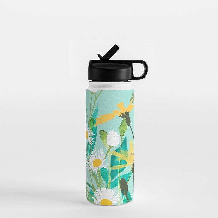 Spring Flowers Water Bottle Gallery Image 1