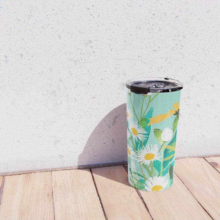 Spring Flowers Travel Mug Gallery Image 4